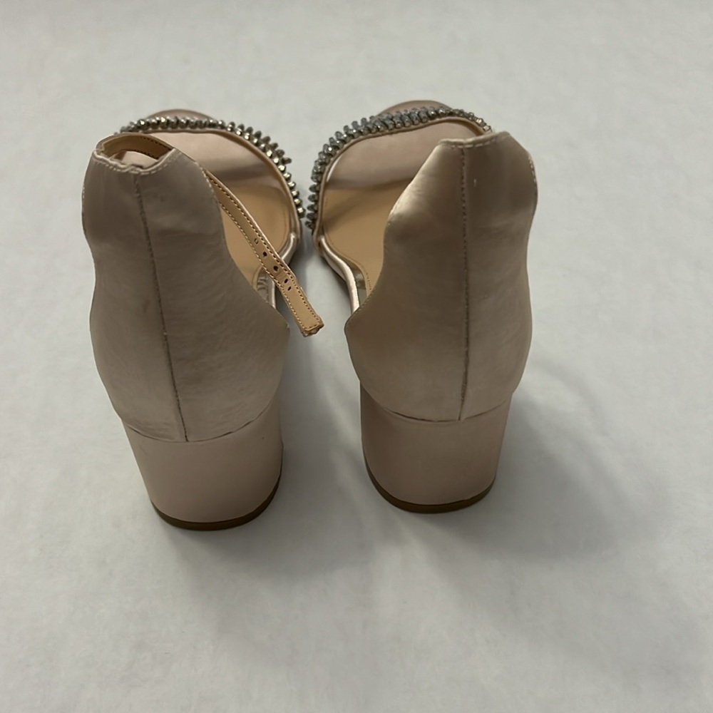 Jewel Badgley Mischka heels size 9 1/2 - Picture 4 of 5